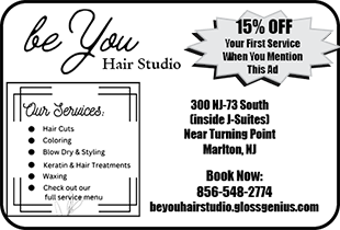 Be You Hair Studio — Coffee News advertisement