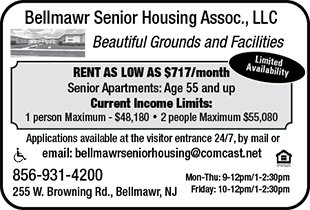 Bellmawr Senior Housing Assoc., LLC — Coffee News advertisement
