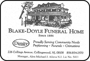 Blake-Doyle Funeral Home — Coffee News advertisement