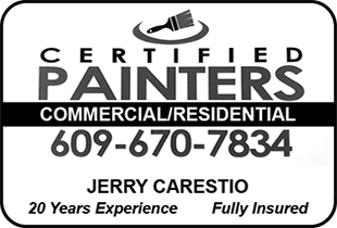 Certified Painters — Jerry Carestio — Coffee News advertisement