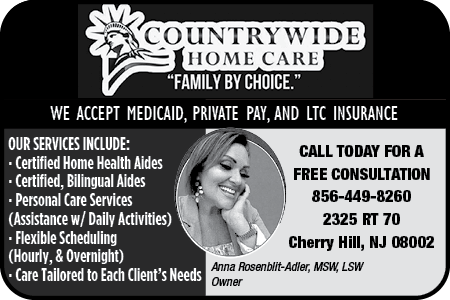 Countrywide Home Care — Family by Choice — Coffee News advertisement