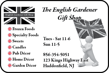 The English Gardener Gift Shop — Coffee News advertisement