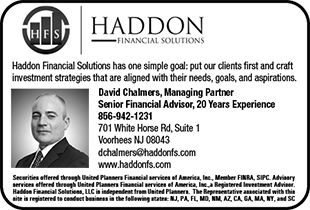 Haddon Financial Solutions — Coffee News advertisement