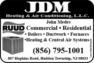 JDM Heating & Air Conditioning, L.L.C. — Coffee News advertisement