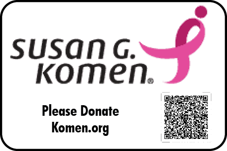 Susan G. Komen — Coffee News advertisement
