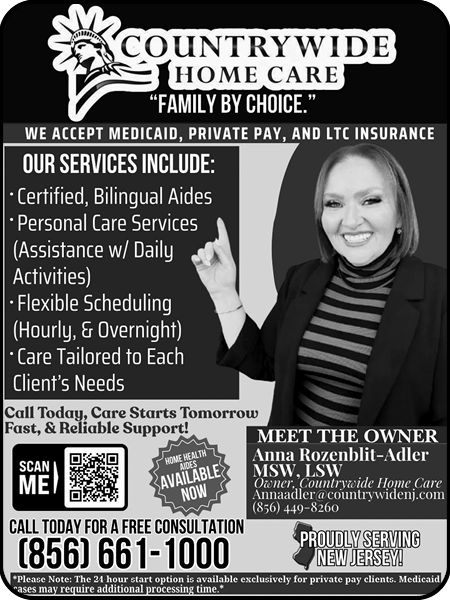 Countrywide Home Care — Family by Choice — Coffee News featured advertisement